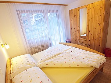 Ferienwohnung in Zermatt - Schlafzimmer Süd