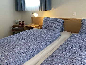 Ferienwohnung in Saas-Almagell - Schlafzimmer