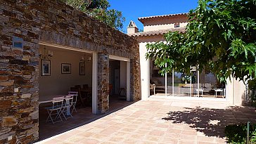 Ferienhaus in Cavalaire sur Mer - Villa mit Pool und Sommerküche am Meer