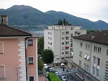 Ferienwohnung in Locarno-Muralto - Balkon/Aussicht