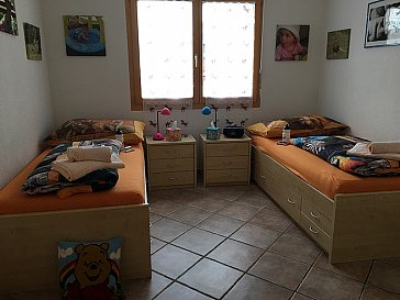 Ferienwohnung in Grächen - Kinderzimmer