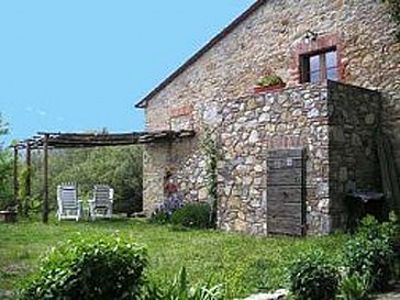 Ferienhaus in Montieri - Die Terrasse