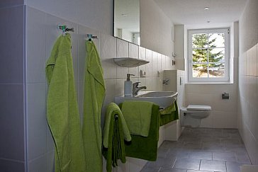 Ferienwohnung in Hinterzarten - Badezimmer mit Dusche und WC
