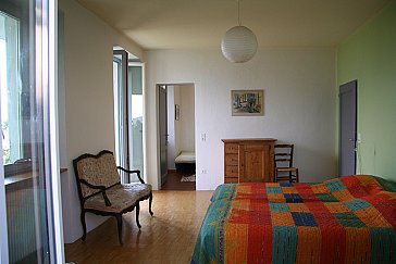 Ferienwohnung in Locarno-Muralto - Grosszügiges Schlafzimmer