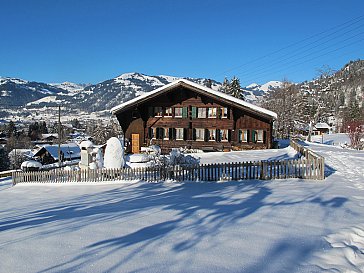 Ferienwohnung in Gstaad - Chalet Hubel (Winter)