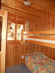 Ferienhaus in Hérémence-Les Masses - Etagenbett auch für Erwachsene geeignet