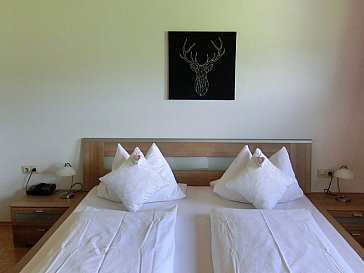 Ferienwohnung in Bernau im Schwarzwald - Schlafzimmer mit Panoramablick