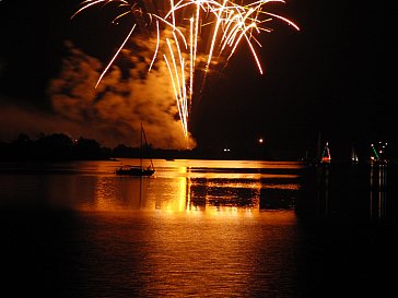 Ferienwohnung in Merkendorf - Altmühlsee in Flammen