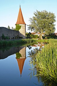 Ferienwohnung in Merkendorf - Stadtgraben von Merkendorf