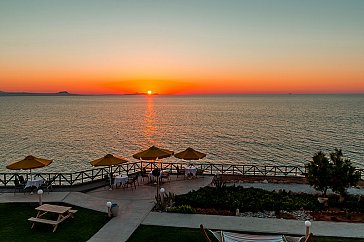 Ferienwohnung in Plakias - Frühstücksterrasse am Meer