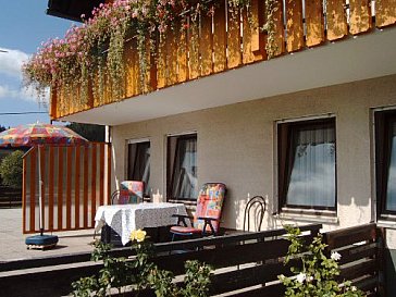 Ferienwohnung in St. Georgen-Langenschiltach - Auf der Terrasse