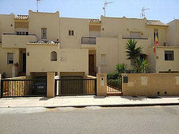 Ferienhaus in Almerimar - Eingang des Hauses