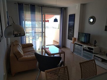 Ferienwohnung in Almerimar - Wohnzimmer