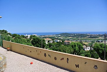 Ferienhaus in Playa de Aro - Schönste Meersicht an absolut ruhiger Hanglage