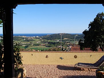 Ferienhaus in Playa de Aro - Aussicht von der Terrasse