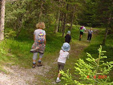 Ferienwohnung in Brixen - Wandern auf dem Hochplateau