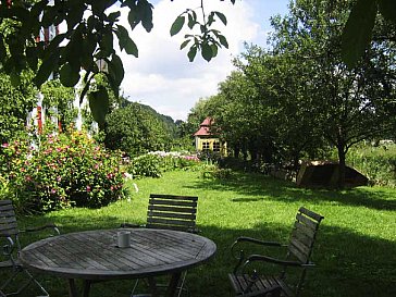 Ferienwohnung in Walting - Der Garten