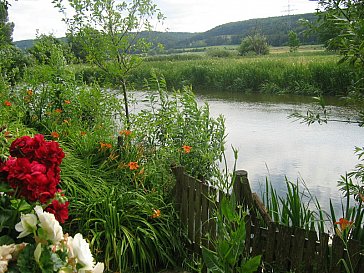 Ferienwohnung in Walting - Blick auf die Altmühl