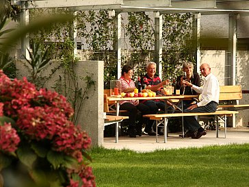 Ferienwohnung in Algund - Laube