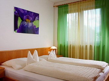 Ferienwohnung in Algund - Morgentau Schlafzimmer