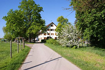 Ferienwohnung in Pfaffenhausen - Der erster Blick zum Hertle-Hof