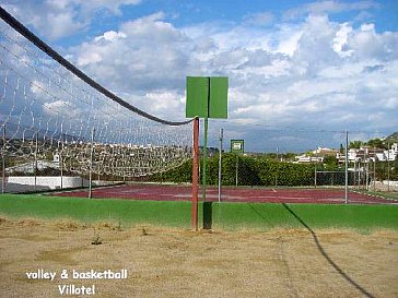 Ferienwohnung in Moraira - Basketball und Volleyball