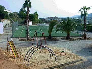 Ferienwohnung in Moraira - Tennisplatz und Spielplatz