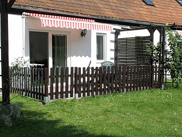 Ferienwohnung in Stolpe - 2-Raum Ferienwohnung mit eingezäunter Terrasse