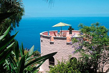 Ferienwohnung in La Matanza - Terrasse Turmzimmer-Faisan Azul