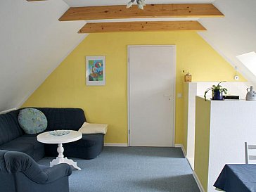 Ferienwohnung in Stolpe - Sofaecke