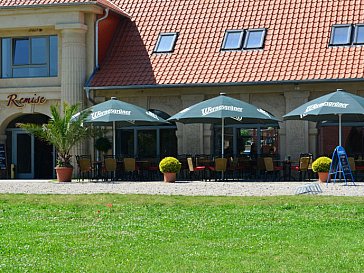 Ferienwohnung in Stolpe - Restaurant 'Remise' sehr gute, frische Küche