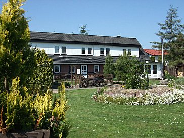 Ferienwohnung in Freest - Blick auf die Ferienwohnungen