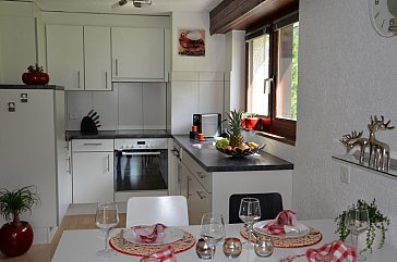 Ferienwohnung in Saas-Grund - Küche