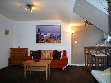 Ferienwohnung in Hamburg - Die Schlafcouch