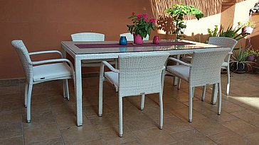 Ferienwohnung in Playa San Juan - Terrasse