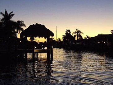 Ferienhaus in Cape Coral - Ein schöner Tag geht zu Ende