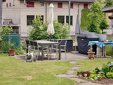 Ferienwohnung in Frutigen - Grillplatz