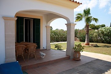 Ferienhaus in Sa Ràpita - Jedes der 3 Häuser mit eigenem Garten und Terrasse