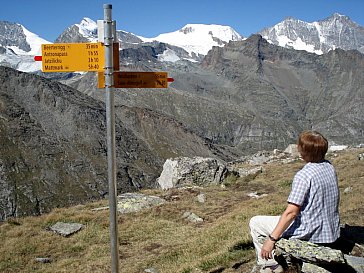 Ferienwohnung in Saas-Fee - Saas-Fee ein Wanderparadies