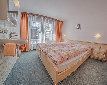 Ferienwohnung in Saas-Fee - Schlafzimmer