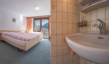 Ferienwohnung in Saas-Fee - Schlafzimmer