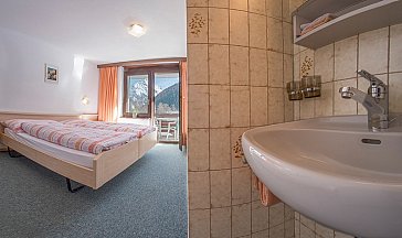 Ferienwohnung in Saas-Fee - Schlafzimmer