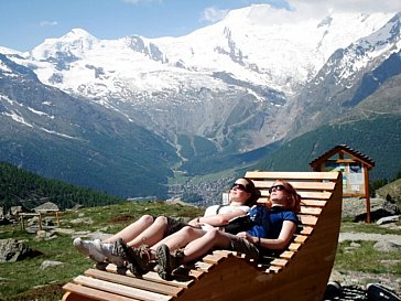 Ferienwohnung in Saas-Fee - Wellness in den Bergen