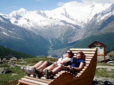 Ferienwohnung in Saas-Fee - Wellness in den Bergen