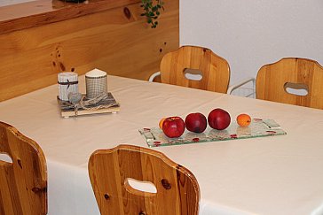 Ferienwohnung in Saas-Fee - Esstisch