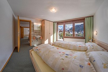 Ferienwohnung in Saas-Fee - Schlafzimmer