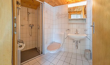 Ferienwohnung in Saas-Fee - Dusche/WC