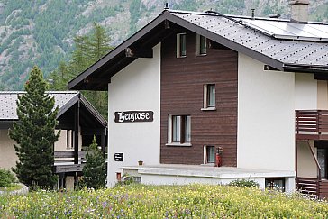 Ferienwohnung in Saas-Fee - Haus Bergrose