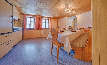 Ferienwohnung in Saas-Fee - Esszimmer