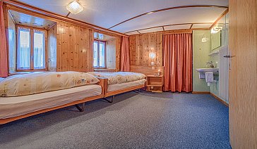 Ferienwohnung in Saas-Fee - Schlafzimmer